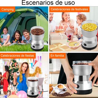 Foto 7 | Molinillo Pulverizador Electrico Kimhi Granos Café Hierbas Especias Semillas 150w Portatil Acero Inoxidable Mol