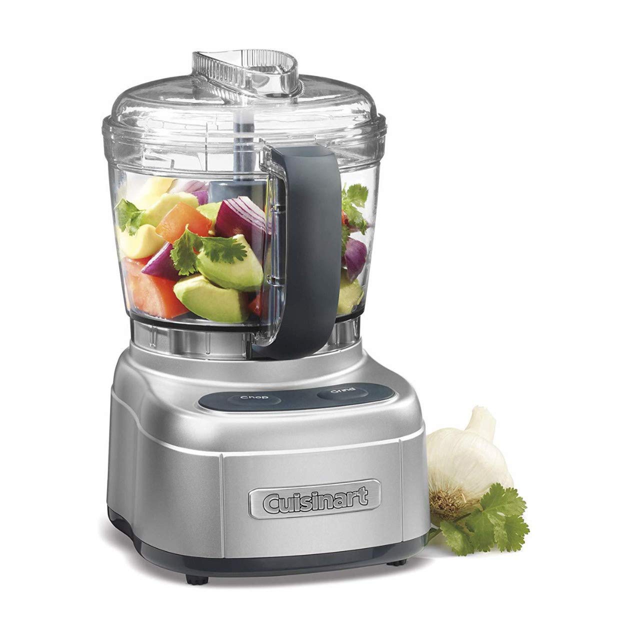 Foto 3 pulgar | Picadora Cuisinart Ech-4sv Elemental 1l Plateada - Venta Internacional.