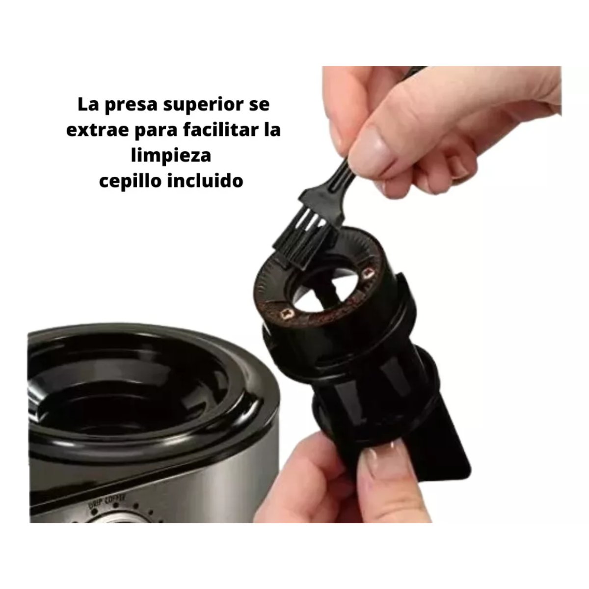 Foto 3 pulgar | Molino De Café Automático Hamilton Beach 80385 Capacidad Para 3.3l Plateado