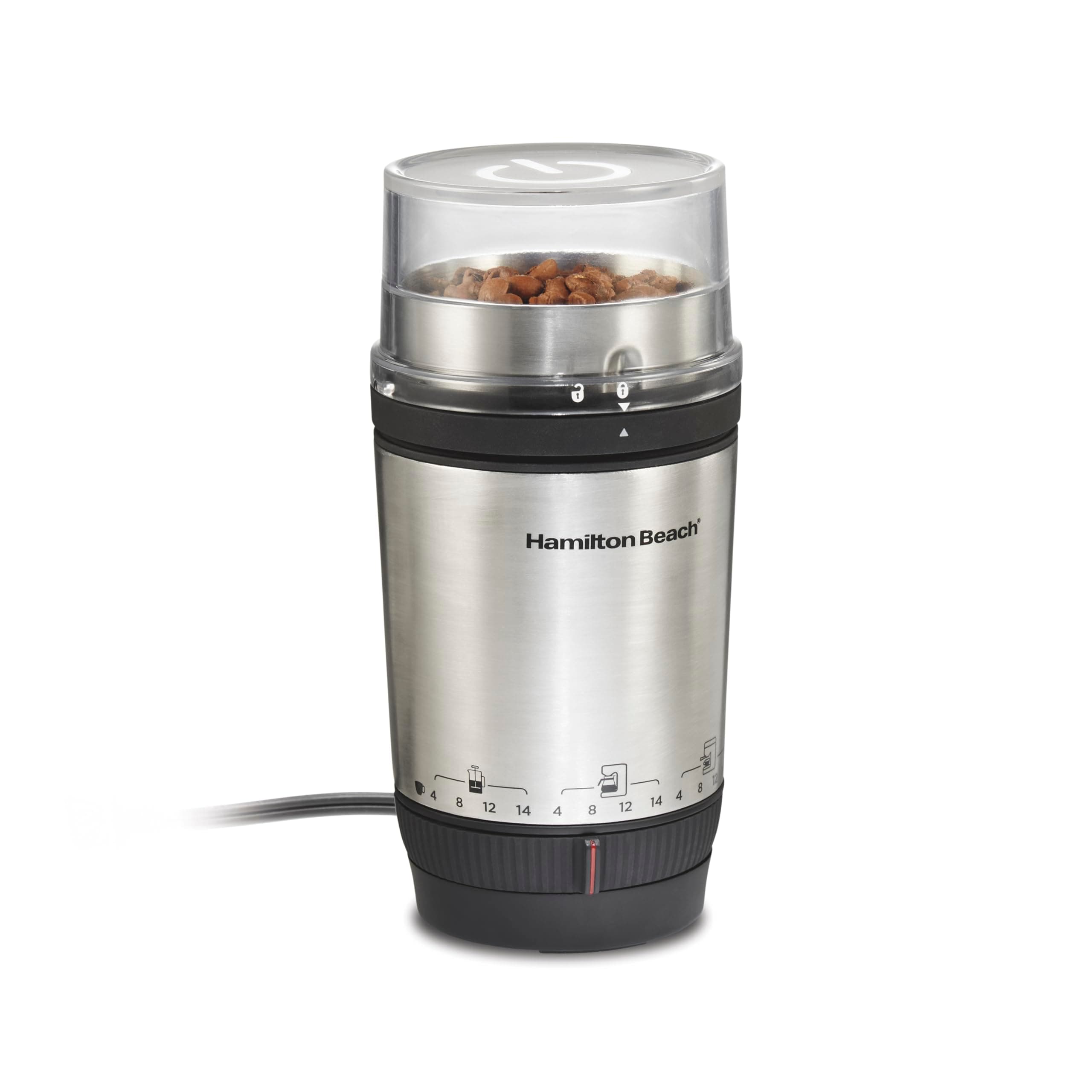 Molinillo De Café Hamilton Beach Custom Grind De 4 A 14 Tazas - Venta Internacional. $1,412