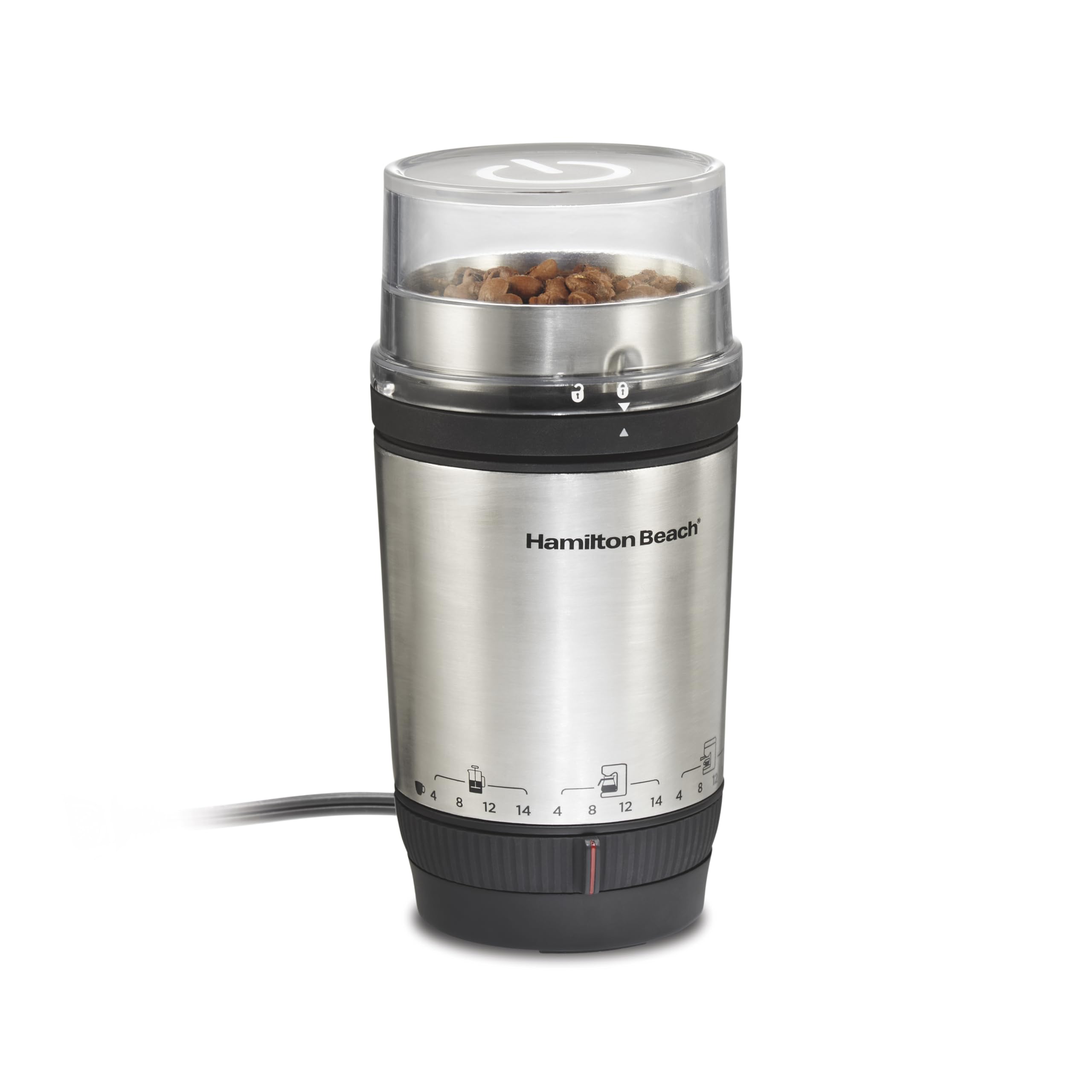 Foto 2 pulgar | Molinillo De Café Hamilton Beach Custom Grind De 4 A 14 Tazas - Venta Internacional.