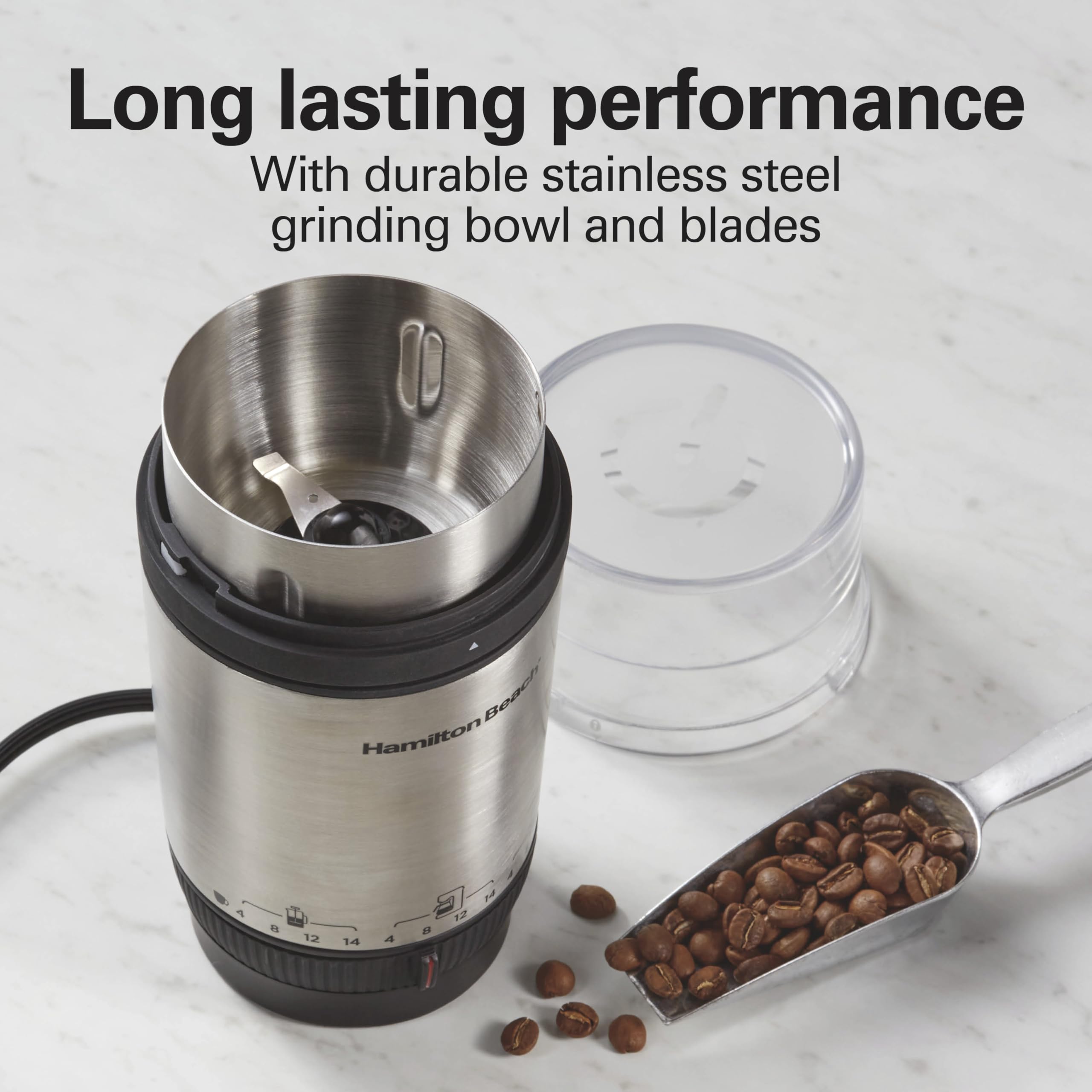 Foto 5 | Molinillo De Café Hamilton Beach Custom Grind De 4 A 14 Tazas - Venta Internacional.
