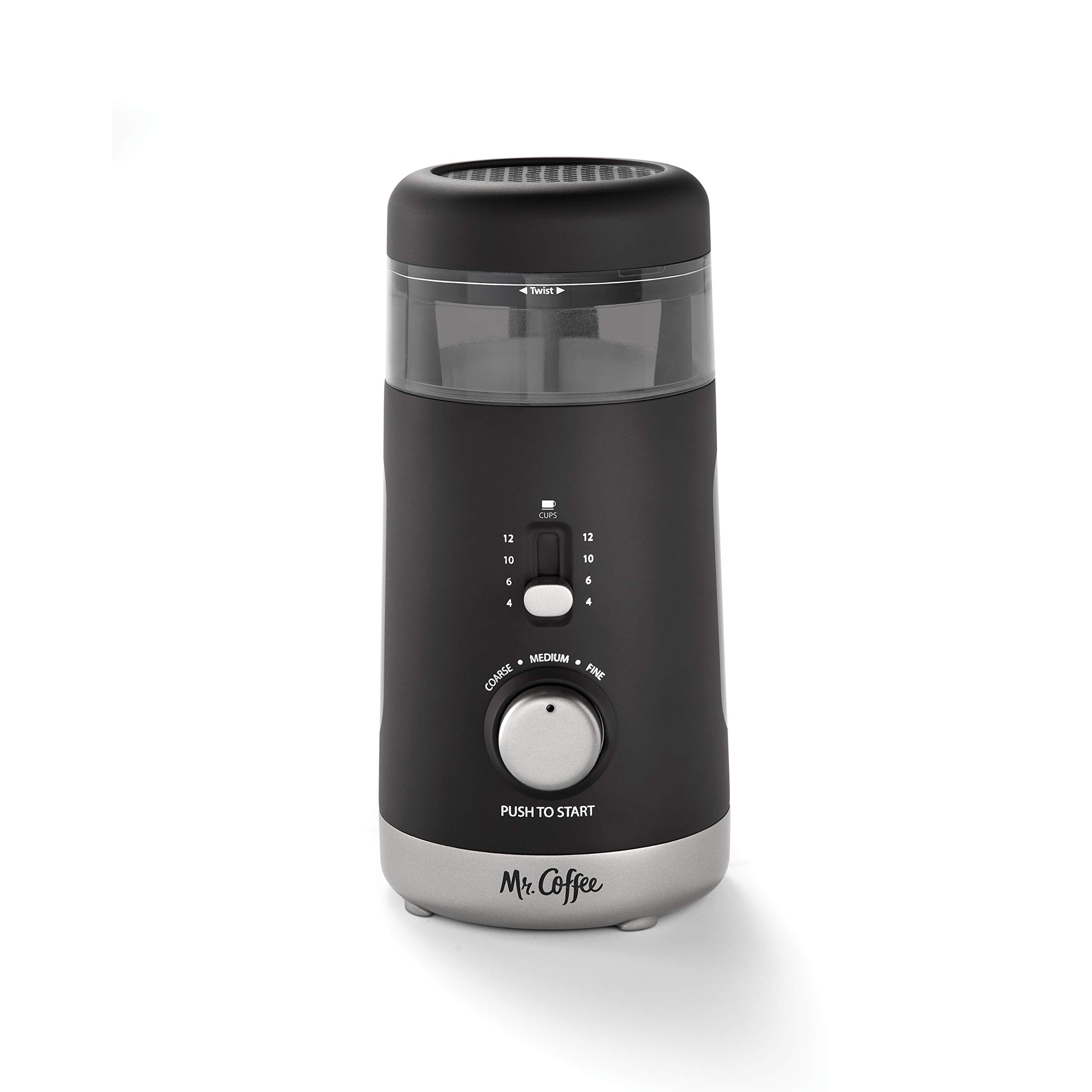 Molinillo De Café Mr. Coffee Automático Con Capacidad Para 12 Tazas  Negro - Venta Internacional. $2,495