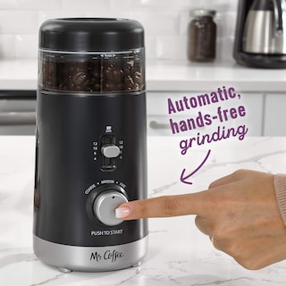 Foto 2 | Molinillo De Café Mr. Coffee Automático Con Capacidad Para 12 Tazas Negro - Venta Internacional.