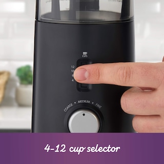 Foto 5 | Molinillo De Café Mr. Coffee Automático Con Capacidad Para 12 Tazas Negro - Venta Internacional.