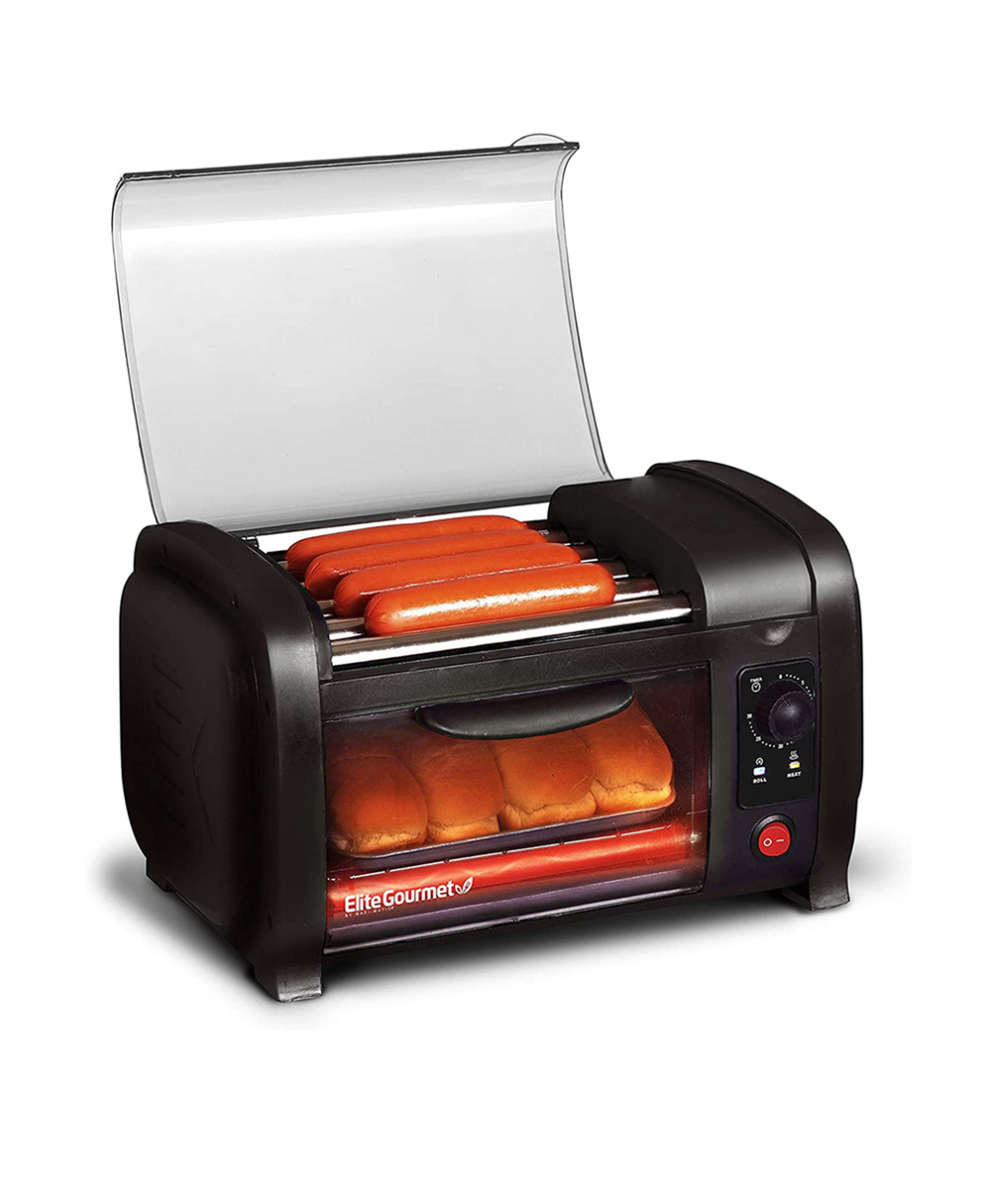 Horno para Hot Dog Elite Gourmet EHD-051B color Negro