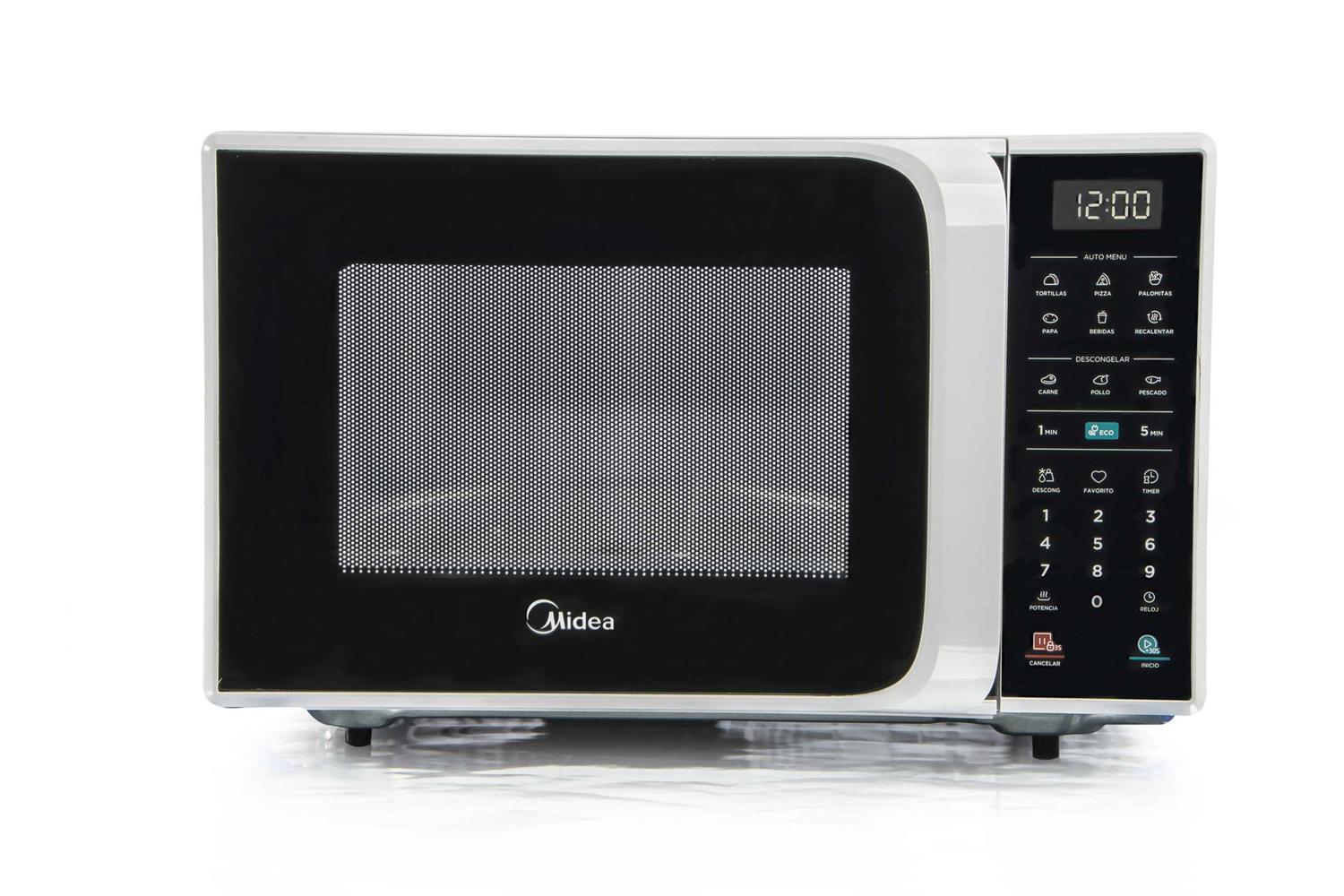 Horno de Microondas Midea MMDV07S2DW color Blanco 0.7 Pies