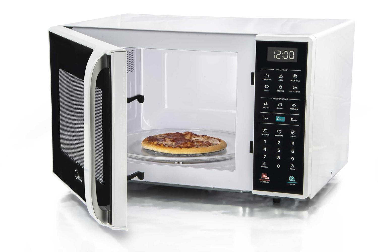 Foto 2 | Horno de Microondas Midea MMDV07S2DW color Blanco 0.7 Pies