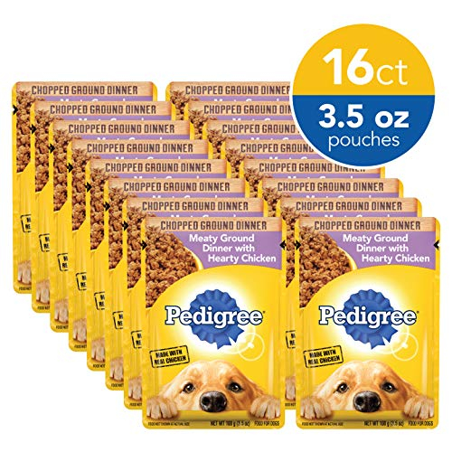 Foto 3 pulgar | Comida Húmeda Para Perros Pedigrí, Carne Molida, Picada, Para Cenar, Pollo - Venta Internacional.