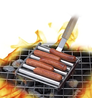Foto 3 | Hot Dog Roller Jim Beam Silver De Acero Inoxidable - Venta Internacional.