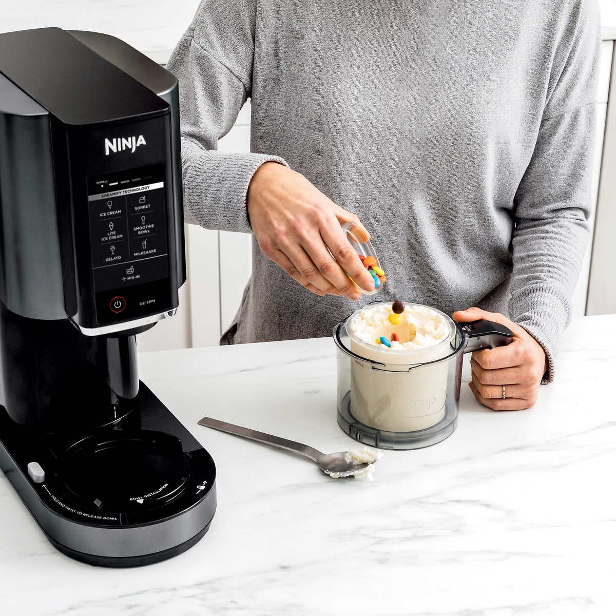 Foto 8 pulgar | Máquina para Hacer Helados Ninja Cn301co Creami 7 Programas 450 ml Negra - Venta Internacional