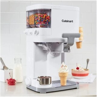 Foto 2 | Máquina de Helados Cuisinart Soft Serve Mix It de 1,5 L en Blanco - Venta Internacional
