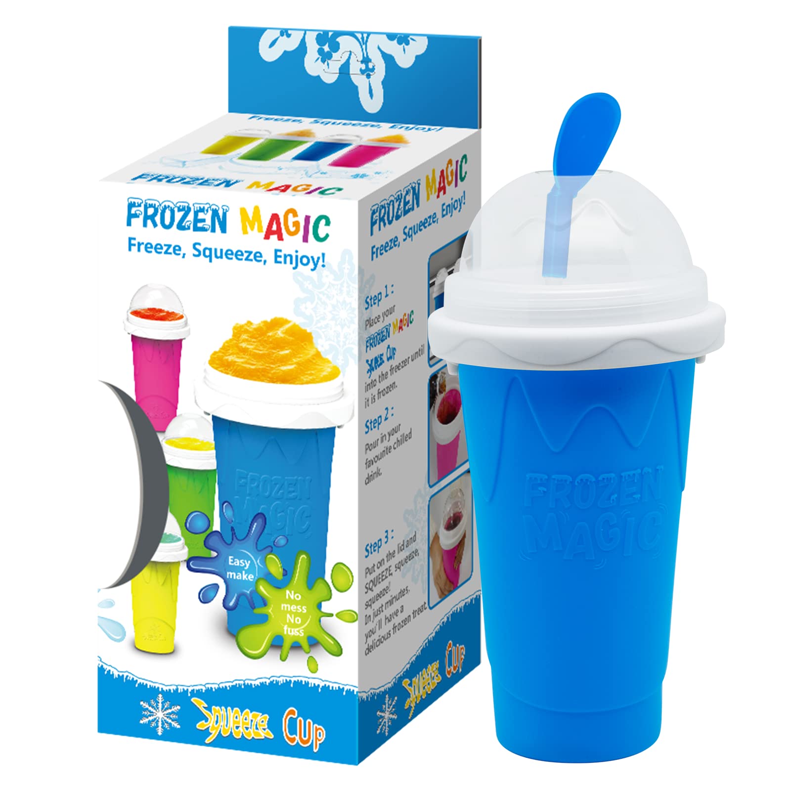 Vaso Para Hacer Zumos Azul - Venta Internacional $641