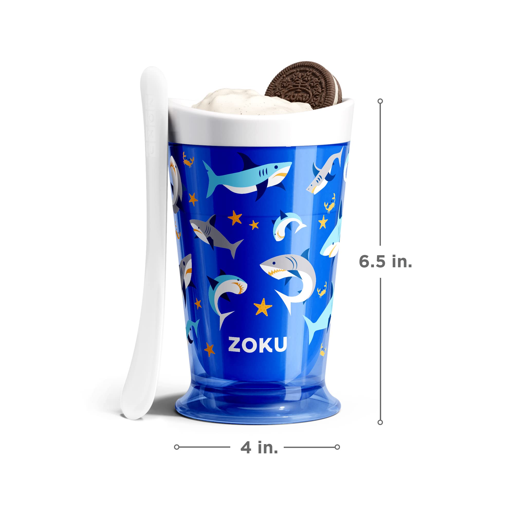 Foto 5 pulgar | Máquina Para Hacer Helado Zoku Azul-Venta Internacional