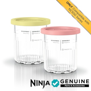 Foto 2 | Pintas De Helado Ninja Creami Deluxe, 24 Onzas, Paquete De 2 Unidades, Sin Bpa - Venta Internacional.