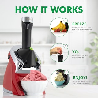 Foto 5 | Máquina Para Hacer Helados De Fruta Congelada Yonanas 988rd Deluxe Red - Venta Internacional.