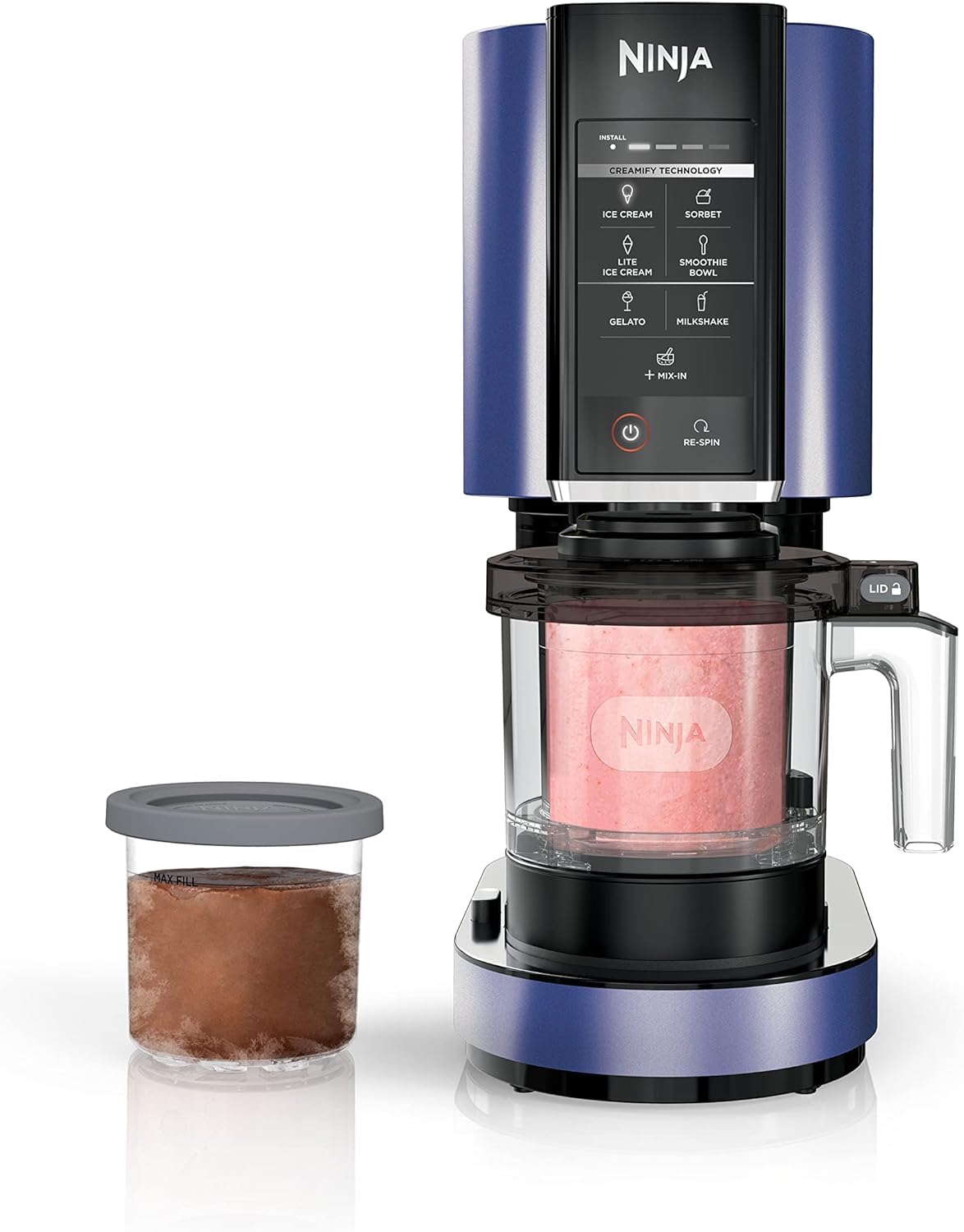 Foto 1 | Reacondicionado Máquina Para Hacer Helados Ninja Nc301 Creami 7 Programas De Un Solo Toque, Azul - Venta Internacional.