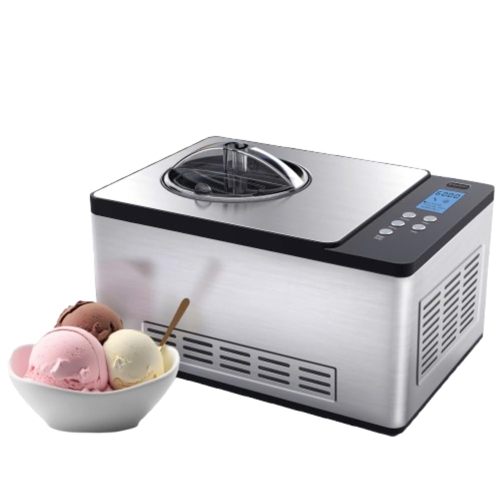 Máquina Para Hacer Helados Whynter Icm-220ssy 2l De Acero Inoxidable - Venta Internacional.