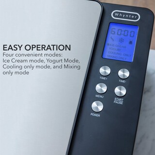Foto 7 | Máquina Para Hacer Helados Whynter Icm-220ssy 2l De Acero Inoxidable - Venta Internacional.