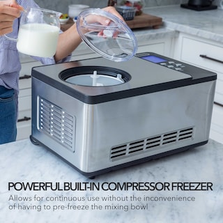 Foto 3 | Máquina Para Hacer Helados Whynter Icm-200ls 2.1l Con Compresor - Venta Internacional.