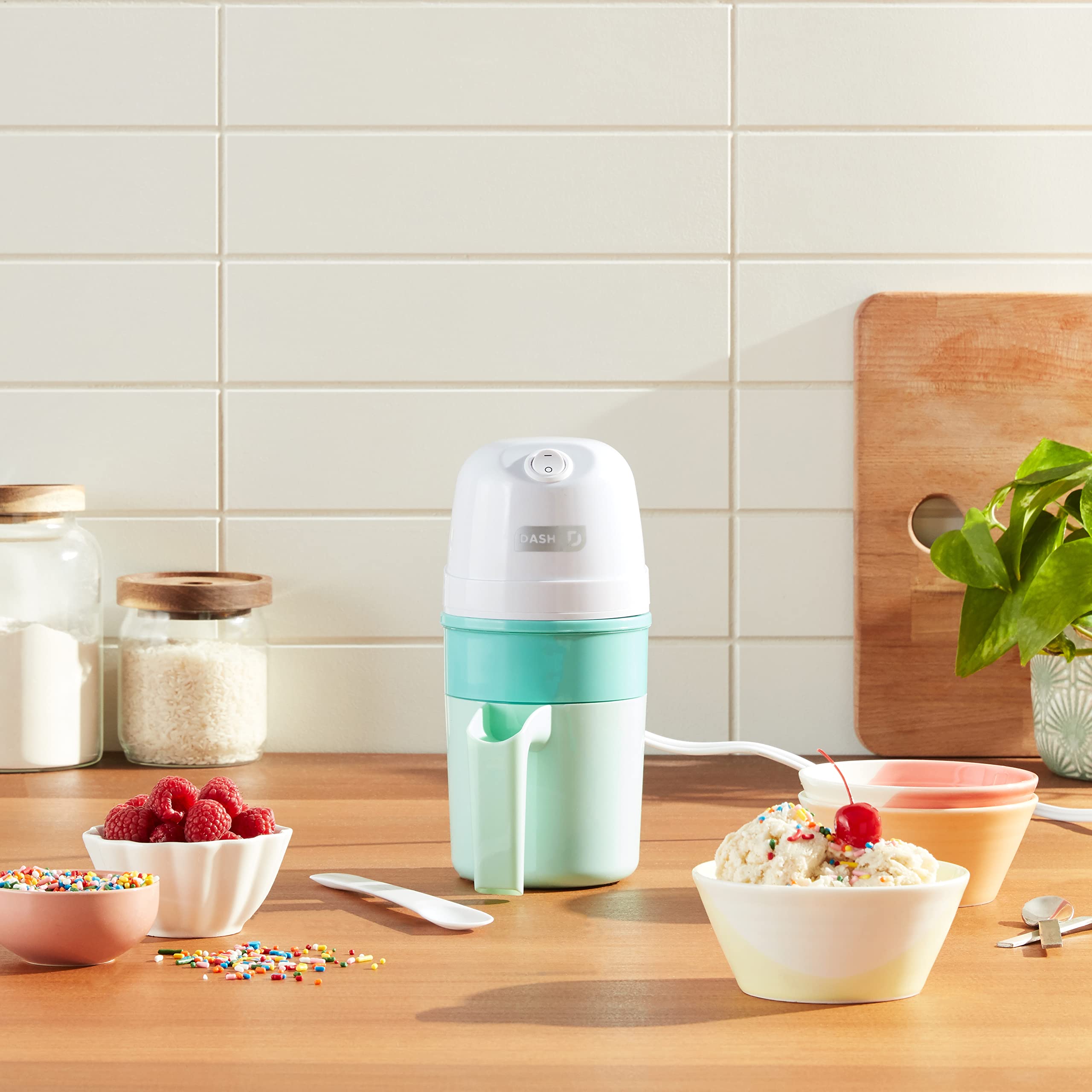Foto 3 pulgar | Máquina Para Hacer Helados Dash My Pint Aqua Con Cuchara Para Mezclar - Venta Internacional.
