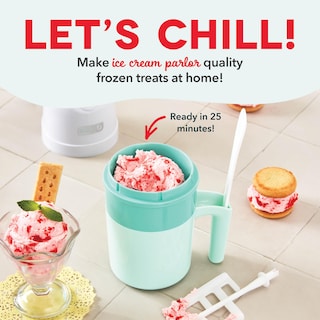 Foto 3 | Máquina Para Hacer Helados Dash My Pint Aqua Con Cuchara Para Mezclar - Venta Internacional.