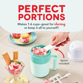 Foto 5 | Máquina Para Hacer Helados Dash My Pint Aqua Con Cuchara Para Mezclar - Venta Internacional.