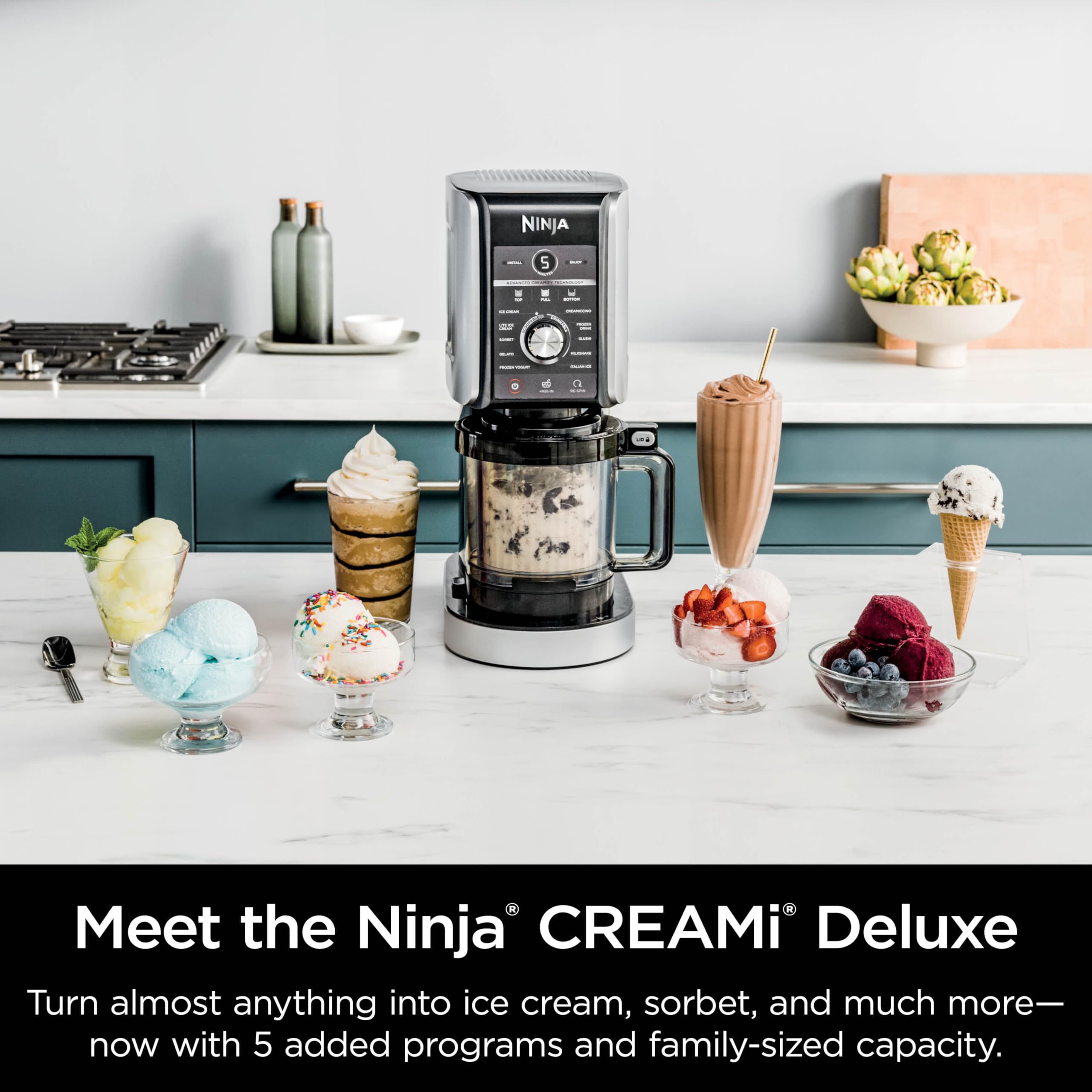 Foto 3 pulgar | Máquina Para Hacer Helados Y Golosinas Congeladas Ninja Creami Deluxe 11 En 1 - Venta Internacional.