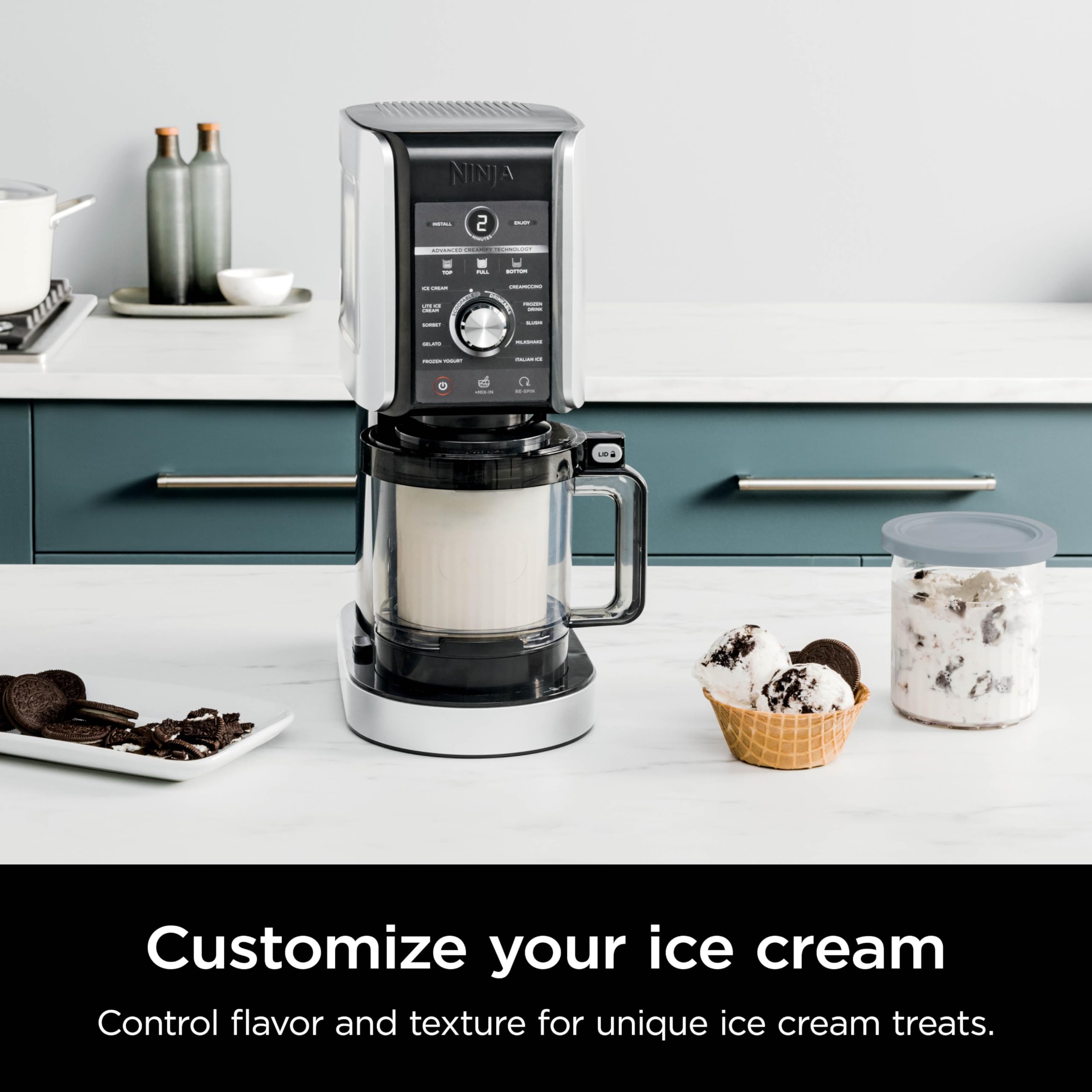 Foto 4 pulgar | Máquina Para Hacer Helados Y Golosinas Congeladas Ninja Creami Deluxe 11 En 1 - Venta Internacional.