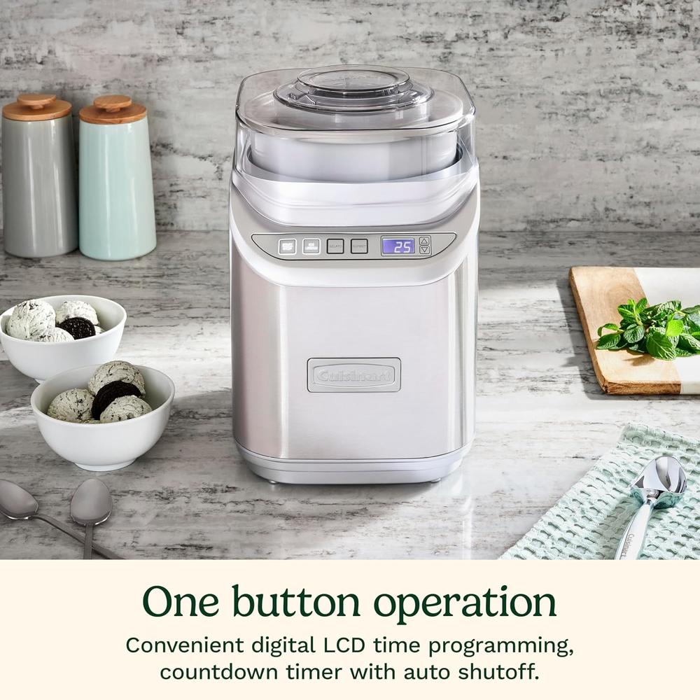 Foto 3 pulgar | Máquina para Hacer Helado Cuisinart 2 L