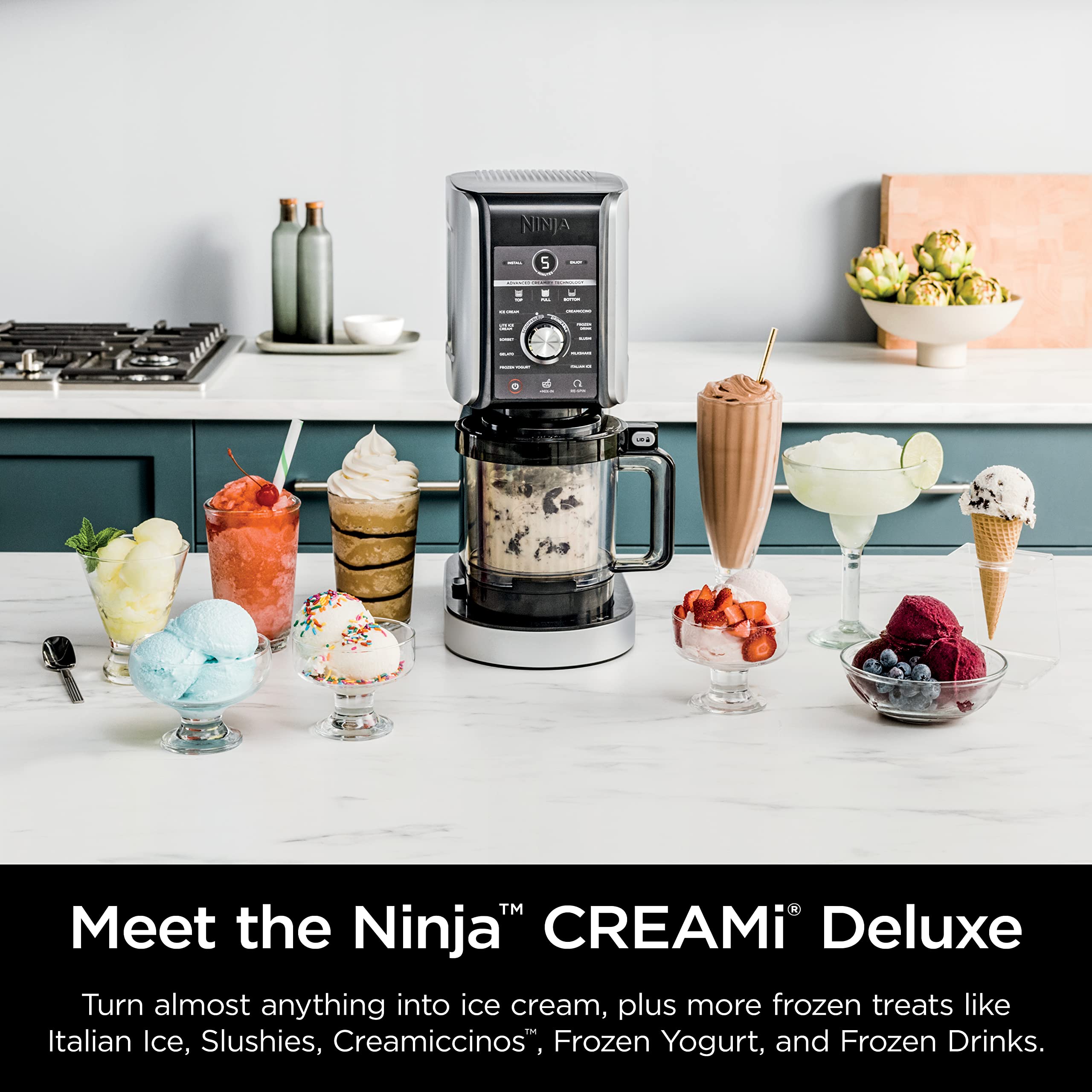 Foto 4 pulgar | Máquina Para Hacer Helados Ninja Nc501 Creami Deluxe 11 En 1, 2 Pintas - Venta Internacional.