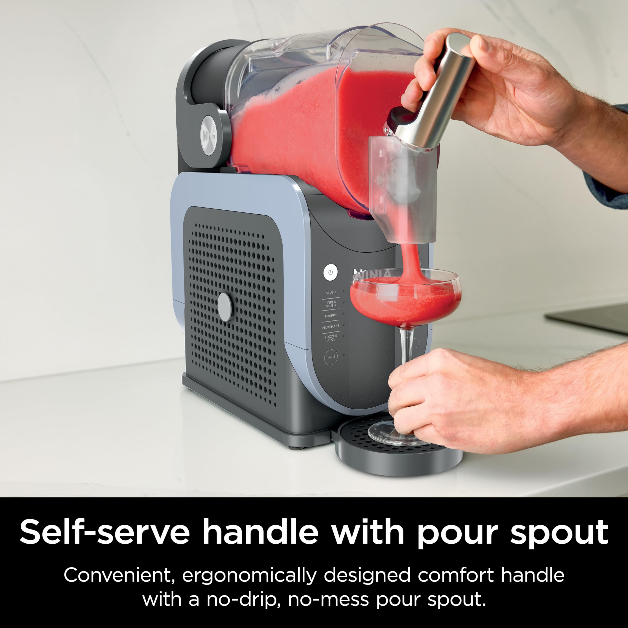 Foto 6 pulgar | Máquina Para Hacer Bebidas Congeladas Ninja Slushi Professional Fs301c Gris - Venta Internacional.