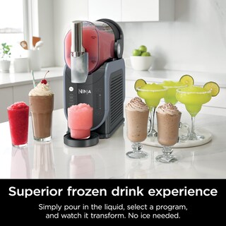 Foto 7 | Máquina Para Hacer Bebidas Congeladas Ninja Slushi Professional Fs301c Gris - Venta Internacional.