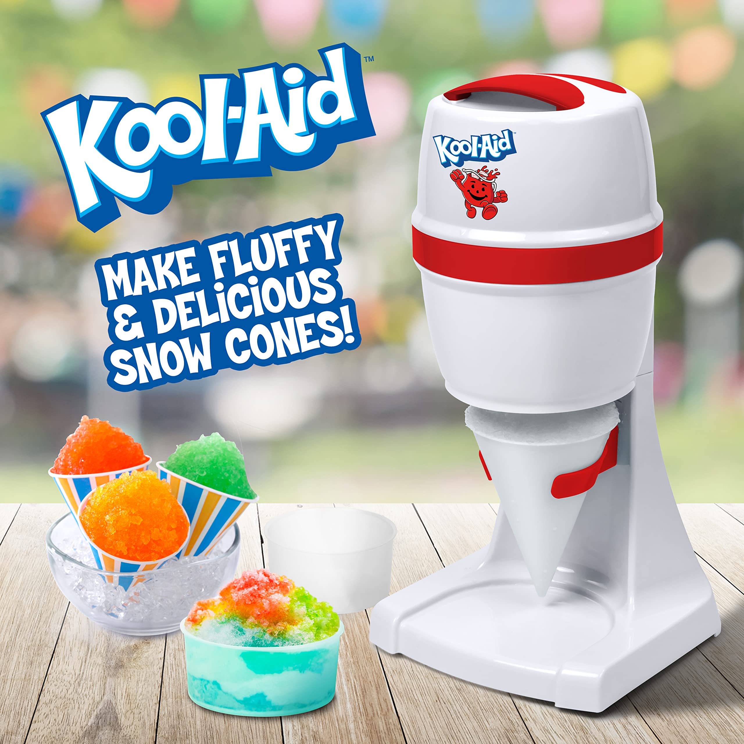 Foto 3 pulgar | Máquina Para Hacer Conos De Hielo Y Nieve Nostalgia Kool-aid Con Taza Y Molde - Venta Internacional.