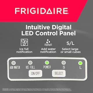 Foto 3 | Máquina De Hielo Frigidaire Efic117-sscopper-com Acero Inoxidable - Venta Internacional.