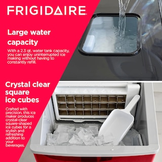 Foto 4 | La Máquina De Hielo Frigidaire Efic452-ssred Xl Produce Acero Inoxidable De 18 Kg/día - Venta Internacional.