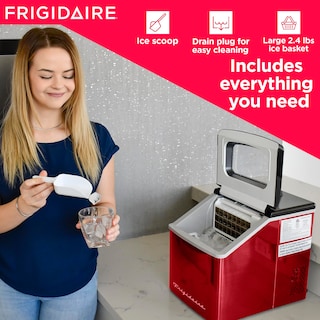 Foto 5 | La Máquina De Hielo Frigidaire Efic452-ssred Xl Produce Acero Inoxidable De 18 Kg/día - Venta Internacional.