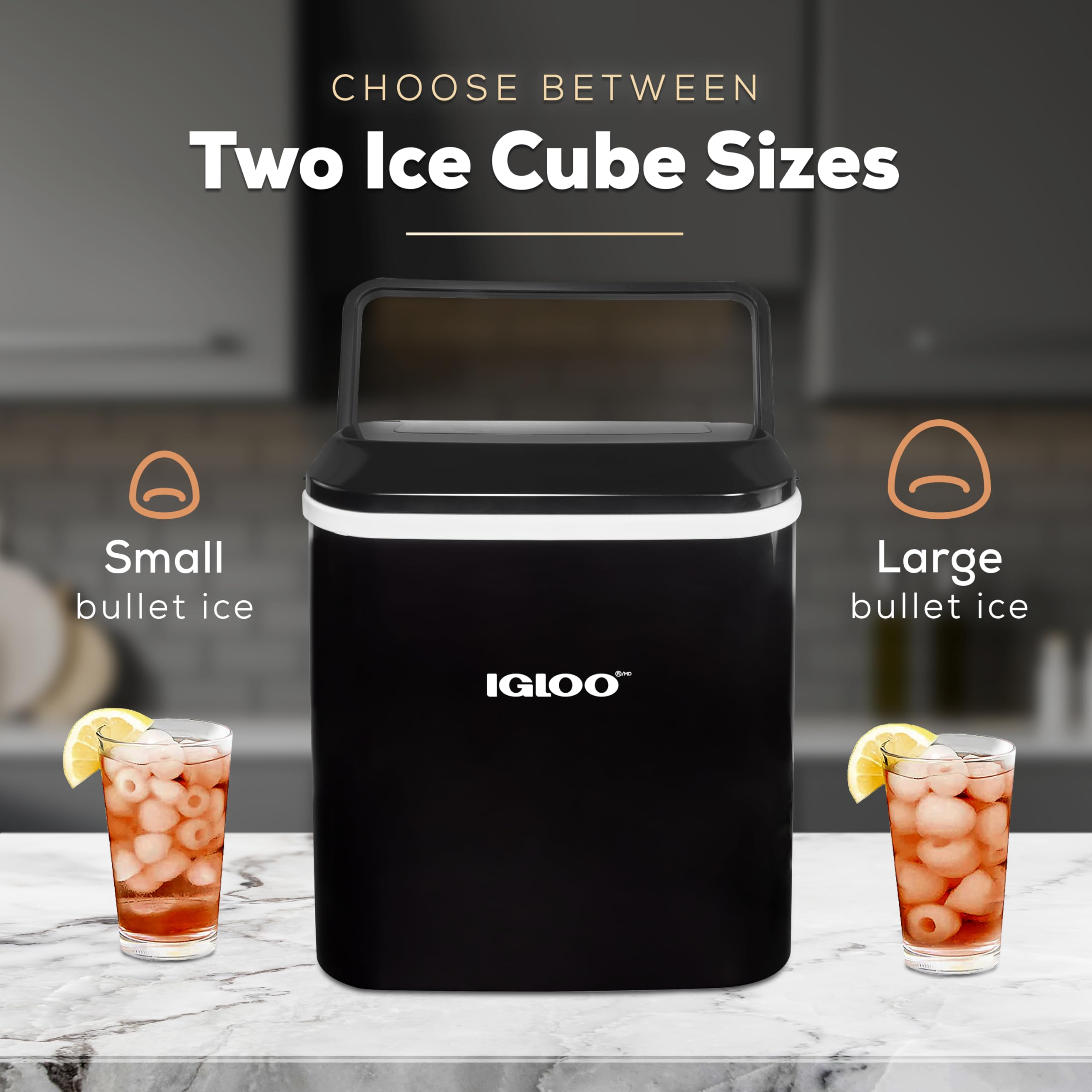 Foto 4 | Máquina De Hielo Para Encimera Igloo Premium, Autolimpiante, 12 Kg/24 H - Venta Internacional.