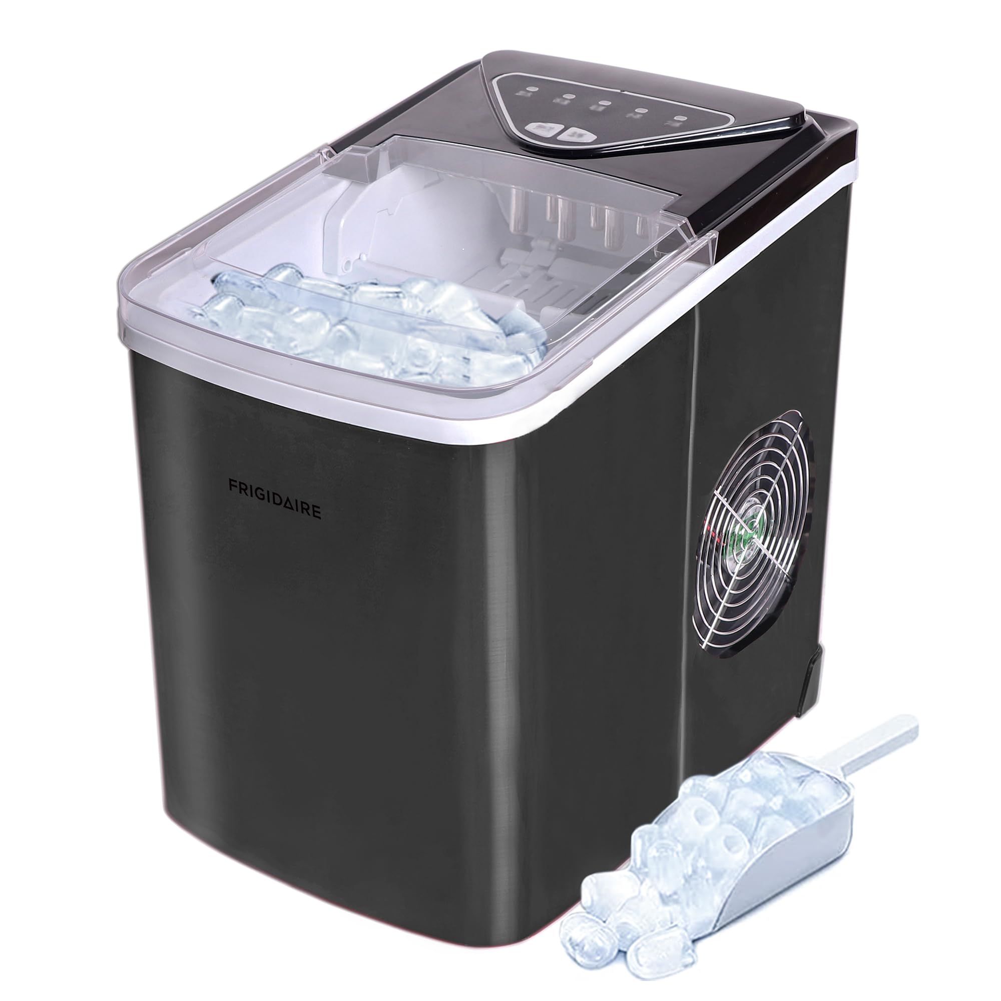 Foto 2 pulgar | Máquina De Hielo Frigidaire Efic123-ssblack Encimera Compacta - Venta Internacional.