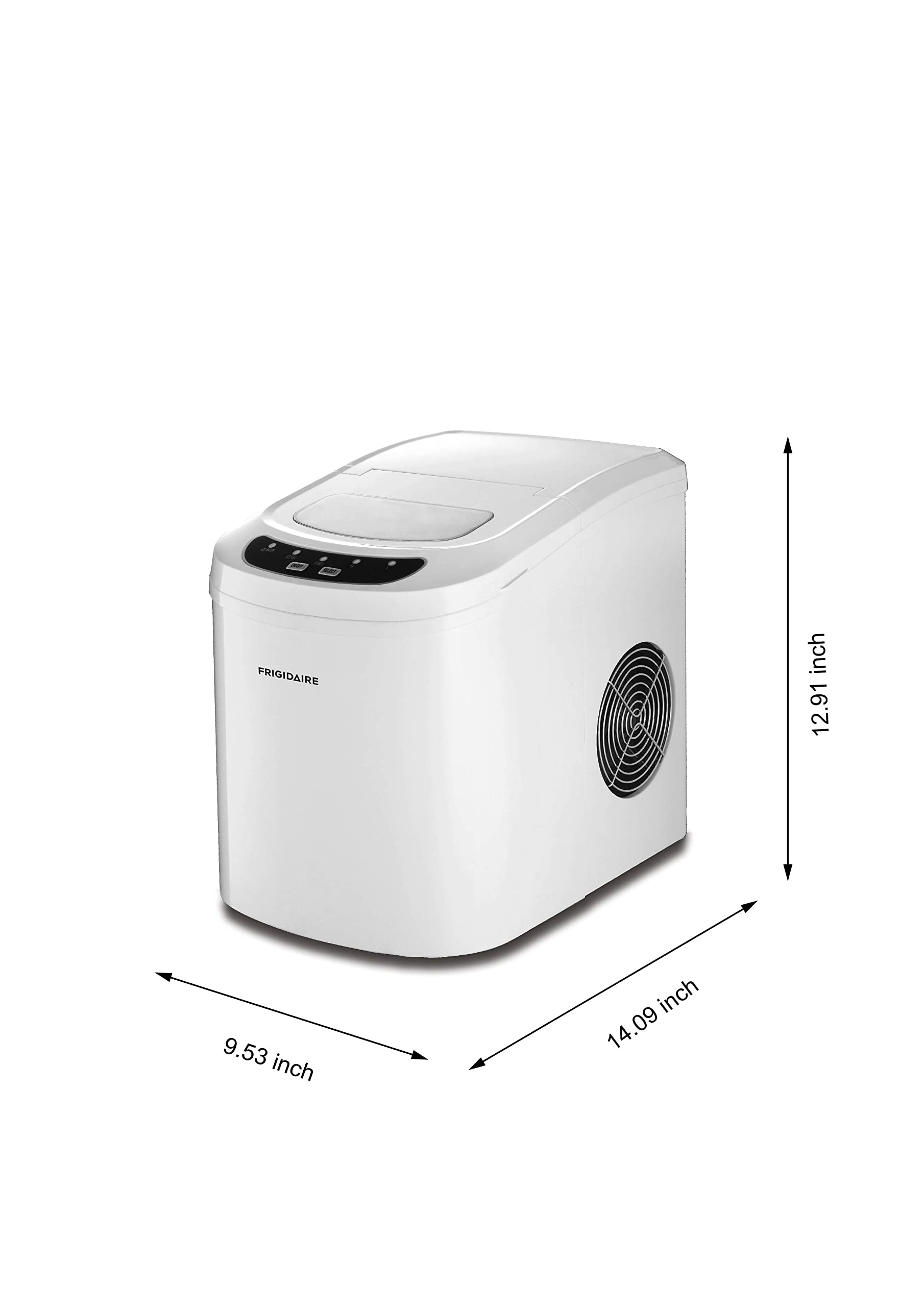 Foto 3 pulgar | Máquina De Hielo Frigidaire Efic102-white Portátil Compacta De 12 Kg/día - Venta Internacional.