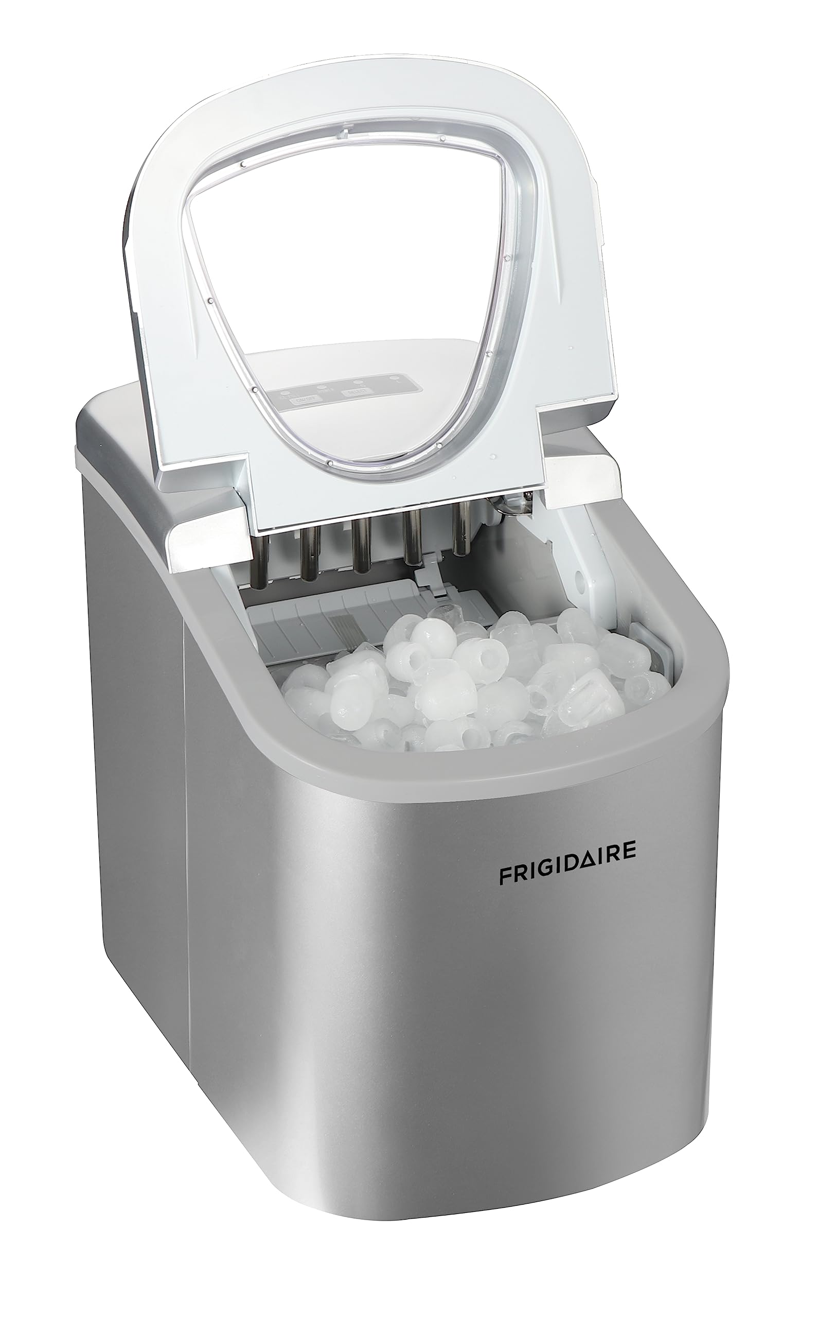 Foto 4 | Máquina De Hielo Frigidaire Efic108-silver Sobre Encimera Portátil - Venta Internacional.