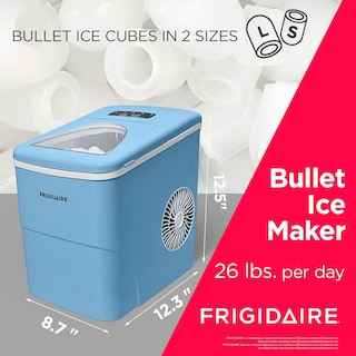 Foto 2 | Máquina De Hielo Frigidaire Efic108-blue Encimera Portátil Azul - Venta Internacional.