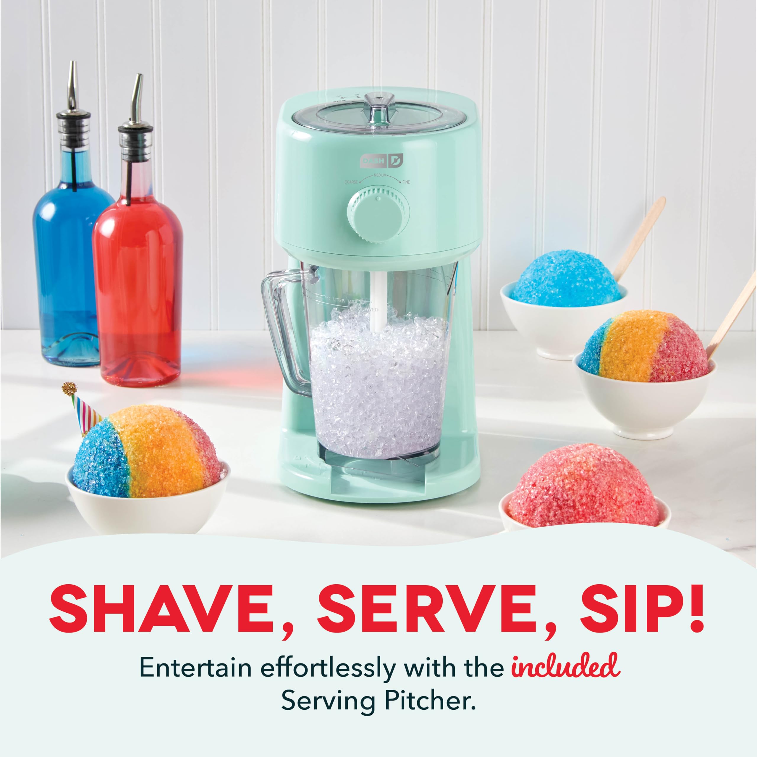 Foto 3 | Máquina Para Hacer Hielo Afeitado Y Sushi Dash Deluxe De 1 Litro Con Jarra Para Servir - Venta Internacional.