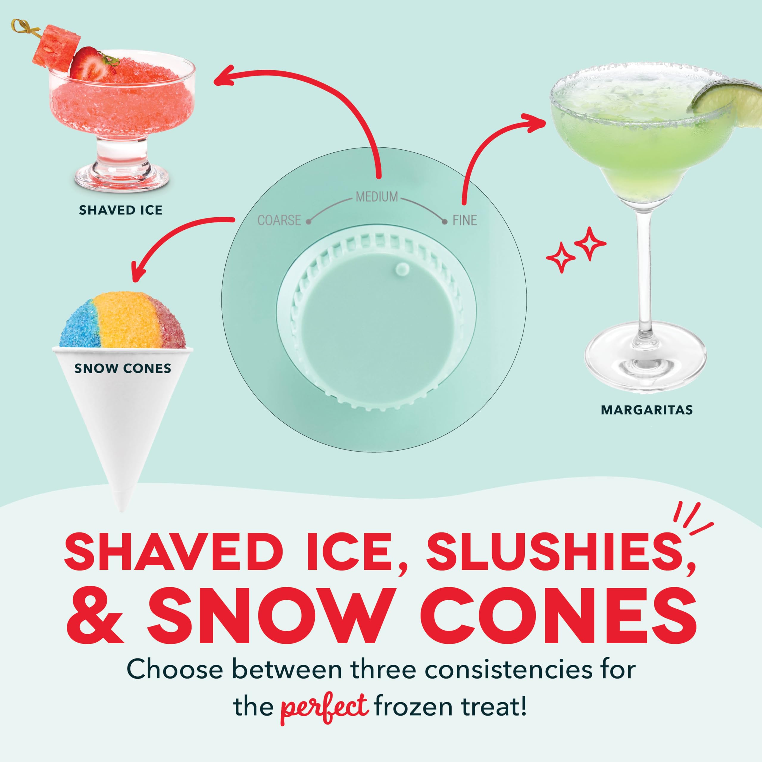 Foto 5 pulgar | Máquina Para Hacer Hielo Afeitado Y Sushi Dash Deluxe De 1 Litro Con Jarra Para Servir - Venta Internacional.