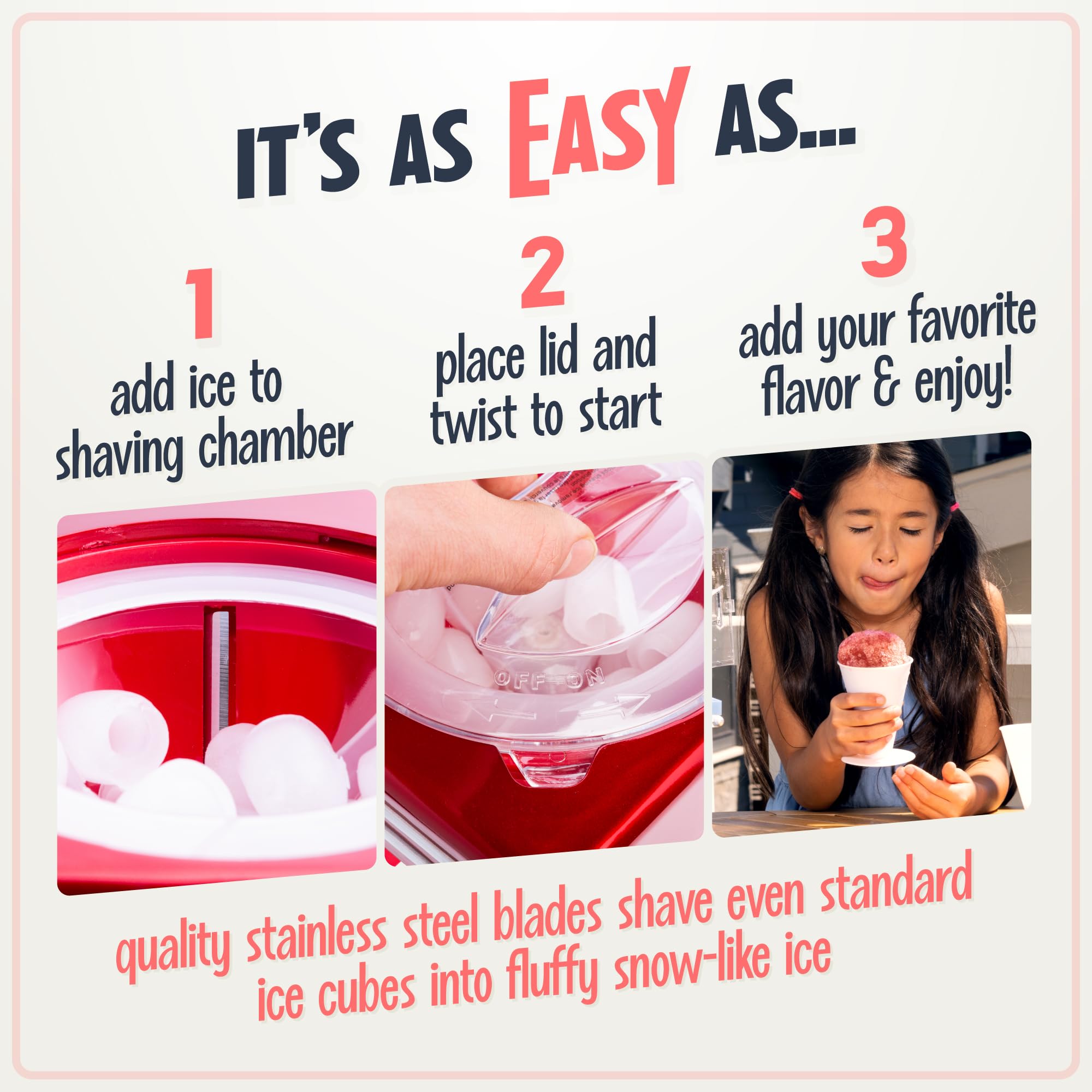 Foto 5 pulgar | Máquina De Hielo Raspado Snow Cone Nostalgia Hace 20 Golosinas - Venta Internacional.