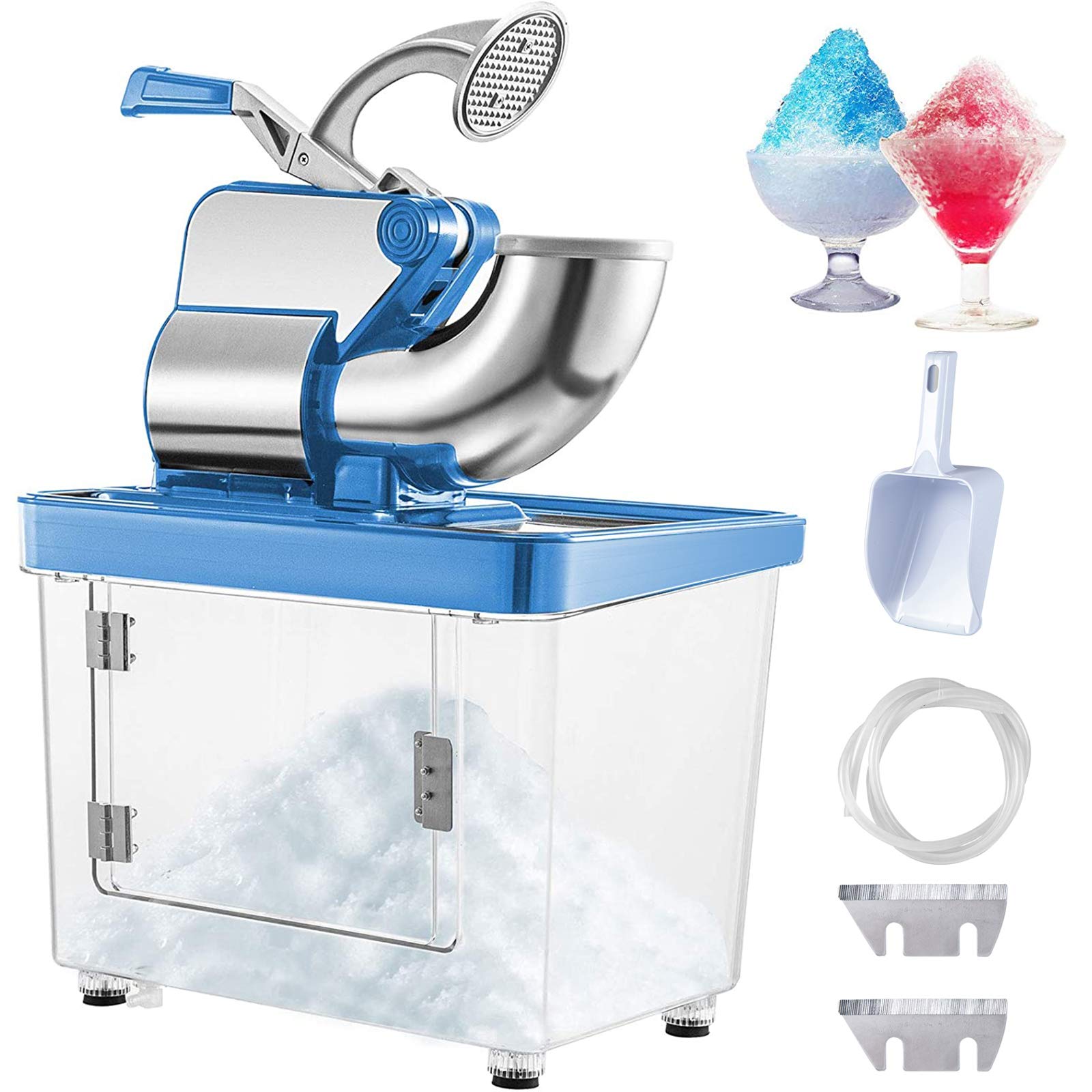 Foto 2 pulgar | Trituradora De Hielo Vevor 110v Commercial 300w 661lbs/h Stainless St - Venta Internacional.