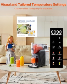 Foto 4 | Máquina para Hacer Hielo Vevor 2 L-Venta Internacional