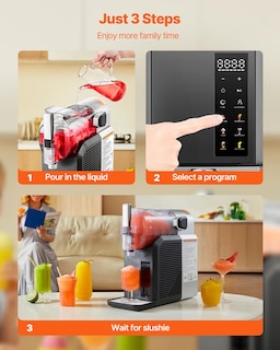 Foto 5 | Máquina para Hacer Hielo Vevor 2 L-Venta Internacional