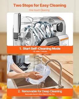 Foto 6 | Máquina para Hacer Hielo Vevor 2 L-Venta Internacional