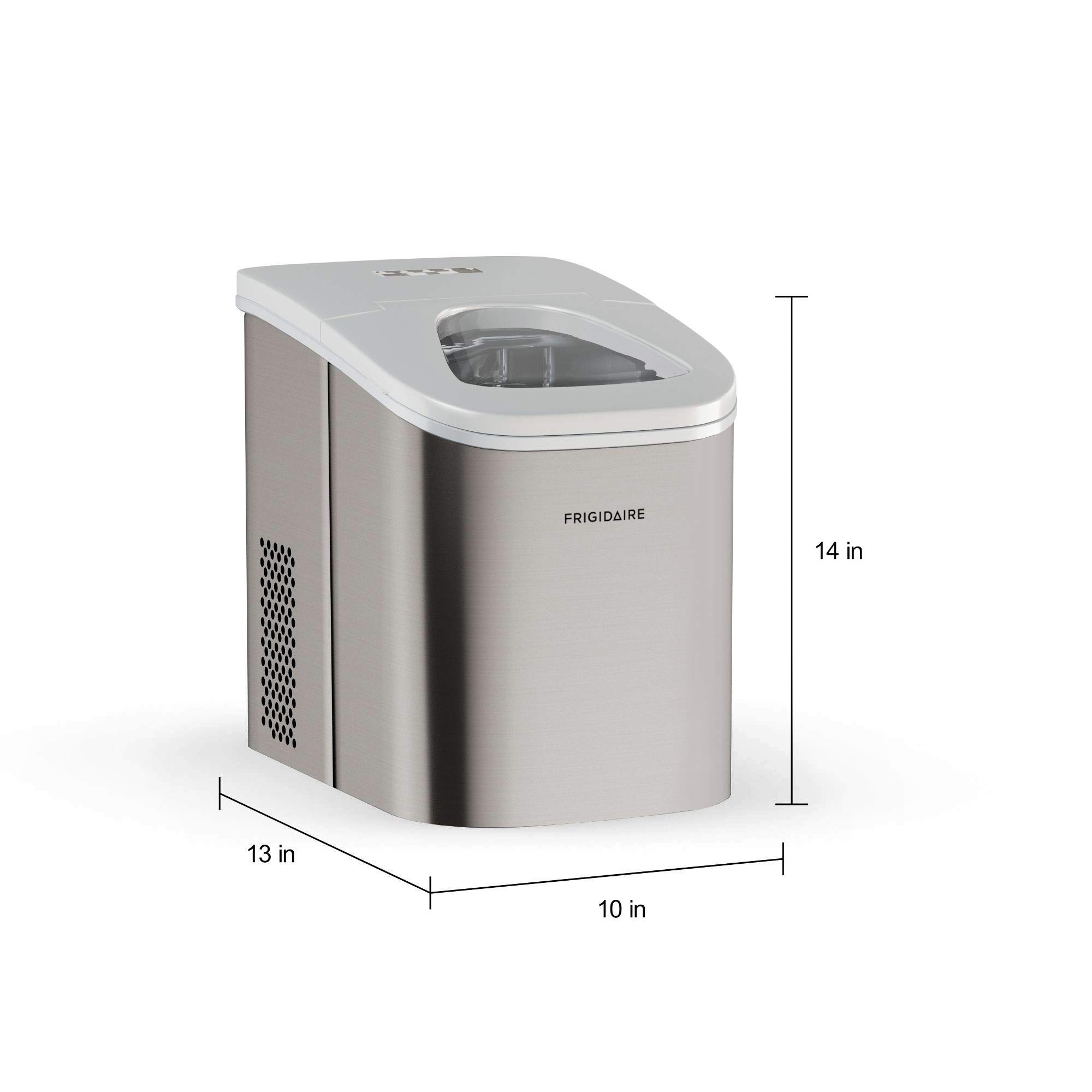 Foto 3 | Máquina De Hielo Frigidaire, Encimera De Acero Inoxidable, 12 Kg, 26 Libras - Venta Internacional.